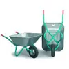 Kippbügel für 100 - 200 l mit Muldenstütze wasserblau Produktbild-Vorschau 3