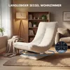 Bodensessel 360° drehbar, Relaxsessel mit verstellbarer Produktbild-Vorschau 8