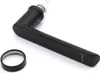 Schüco Fenstergriff Aluminium RAL 9005 schwarz 247002 Produktbild-Vorschau 1