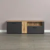 trendteam Wohnen Esteban TV-Lowboard, Anthrazit Melamin/ Produktbild-Vorschau 6