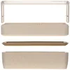 A disassembled lunchbox with its lid and internal divider shown separately against a white background. Podgląd zdjęcia produktu