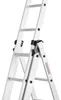 Drabina aluminiowa 3x7 wielofunkcyjna na schody HIGHER Podgląd zdjęcia produktu 11