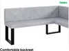 MEBLINI Eckbank für Esszimmer mit ausziehbarem Tisch  - Produktbild-Vorschau 5