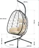 Wiltec Hängesessel für Indoor und Outdoor, Hängestuhl aus Produktbild-Vorschau 5