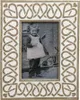 Clayre & Eef Rám na obraz 10x15 cm Bílé béžové dřevo Náhled obrázku produktu 1