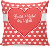 Mr. & Mrs. Panda Sofa Kissen Onkel - Geschenk, Mitbringsel, Produktbild-Vorschau 1