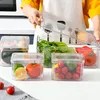4 Stück kühlschrank organizer, stapelbare kühlschrank Produktbild-Vorschau 3
