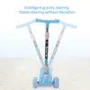 Kinderroller Dreirad-Balance-Roller mit LED-Beleuchtung für Produktbild-Vorschau 4