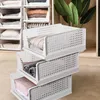 10 Stück Faltbar Lagerkisten,Stapelbar Kleiderschrank Produktbild-Vorschau 7