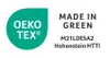 A logo and text indicating "MADE IN GREEN" and certification details. Náhľad obrázku produktu