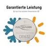 ANSMANN Lithium Knopfzelle CR1632 Produktbild-Vorschau 4
