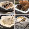 Bett für Katzen und Hunde, 2-in-1-Katzenkorb mit doppeltem Produktbild-Vorschau 6