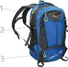 BETZ Rucksack Capacity II Reisen Wandern Camping Freizeit Produktbild-Vorschau 4