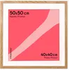 FRAMAI® rámeček na fotografie 50 x 50 cm v barvě dubu – s Náhled obrázku produktu 2