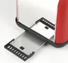 Girmi TP57 Toaster 800W Rot EDELSTAHL 8 Stufen Garen Große Produktbild-Vorschau 5