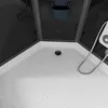 HOME DELUXE - Komplettdusche BLACK PEARL - Maße 100 x 100 Produktbild-Vorschau 6