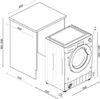 Candy CBW 48TWME-S Einbau-Waschmaschine Produktbild-Vorschau 5