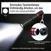 Mini LED Taschenlampe Schlüsselanhänger, 150 Lumen, 3 Modi, Produktbild-Vorschau 7