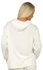 Damen Sweatshirt Langarmshirt Hoodie Oberteil, Ecru, M Produktbild-Vorschau 3