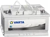 A VARTA Silver Dynamic F18 car battery is shown from a front-facing angle against a white background. Produktbild-Vorschau