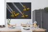 MuchoWow® Poster Flugzeuge - Fliegen - Rauchen 180x120 cm - Produktbild-Vorschau 3