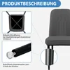 Esszimmerstühle, 2er Set Küchenstühle, Kunstlederstühle, Produktbild-Vorschau 3