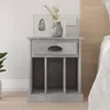 vidaXL Noční stolek betonový šedý 43x36x50 cm Náhled obrázku produktu 1