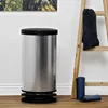 Treteimer 30 l PASO, Farbe:Carbon metallic Produktbild-Vorschau 2