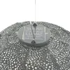 LUMIZ Lampion Solarlampe Round 30 Paisley Dark Grey Produktbild-Vorschau 3