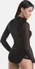 Teyli maglia dolcevita donna in rete trasparente Glamour Anteprima dell’immagine prodotto 2