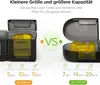 AUVON Tablettenbox 7 Tage mit Canvas Tasche, BPA-FREI, 3 Produktbild-Vorschau 3