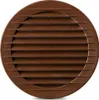 A round brown vent with horizontal slats. Anteprima dell’immagine prodotto
