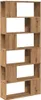 vidaXL Bücherregal/Raumteiler Artisan-Eiche 80x24x186 cm Produktbild-Vorschau 1