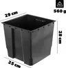 KADAX Insert 30cm pour bac à plantes, insert à plantes noir Voir les images du produit 2