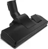 A black vacuum cleaner floor nozzle with two rollers is shown on a white background. Anteprima dell’immagine prodotto
