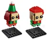 LEGO 40353 Brickheadz: Reno, Elfo e Elfillo, decorazioni e Anteprima dell’immagine prodotto 7