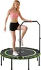 SPORTNOW Fitness Trampolin klappbar Ø122cm Mini Trampoline Produktbild-Vorschau 1