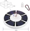 A solar-powered flag pole light with included accessories. Produktbild-Vorschau