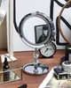BELIANI Kosmetikspiegel Silber dia. 20 cm Metall mit LED Produktbild-Vorschau 4