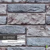 A close-up of textured brick wall panels with text overlays. Produktbild-Vorschau