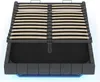 A top-down view of a bed frame with a slatted base and storage underneath. Náhľad obrázku produktu