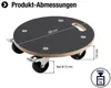 Metafranc Pflanzenroller Ø 380 mm 200 kg Tragkraft Produktbild-Vorschau 2