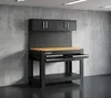 FEISTOS Werkbank Monos 2 Metall Werkstattschrank Schwarz Produktbild-Vorschau 3