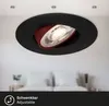 LED Einbauleuchten Schwenkbar 3er Set 5 W matt-schwarz Produktbild-Vorschau 3