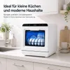 Tischgeschirrspüler Mini Geschirrspüler mit 7,5L Tank & 6 Produktbild-Vorschau 8