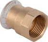 Geberit GE Mapress, rame, raccordo, d22 mm x Rp3/4, 1 pz. Anteprima dell’immagine prodotto 1