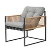 FURNIFY® Gartenmöbel Set WALDHOF 4-teilig | Metall Lounge Produktbild-Vorschau 7
