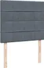 vidaXL Boxspringbett mit Matratze Dunkelgrau 120x190 cm Produktbild-Vorschau 7