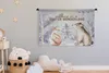 MuchoWow® Wandteppich Wandbehang Winter - Fuchs - Bär - Produktbild-Vorschau 3