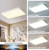Style home 192W LED Deckenleuchte Deckenlampe, 90x60x5cm Produktbild-Vorschau 2
